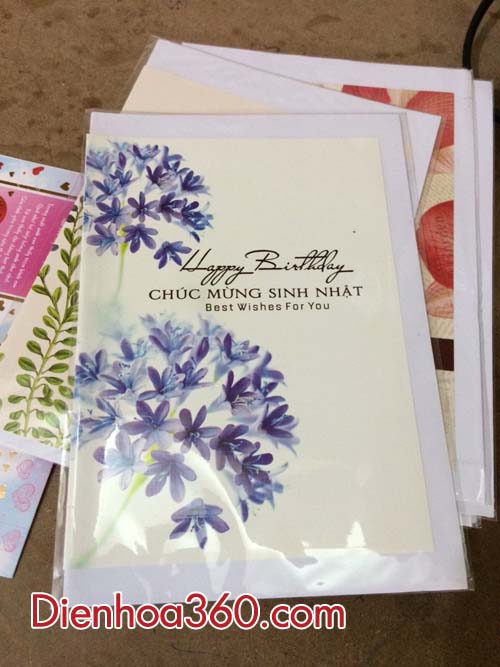 Mẫu Thiệp sinh nhật rất đẹp và sang trọng trọng-tặng thiệp lúc đặt hoa tươi tắn | Điện  Hoa 