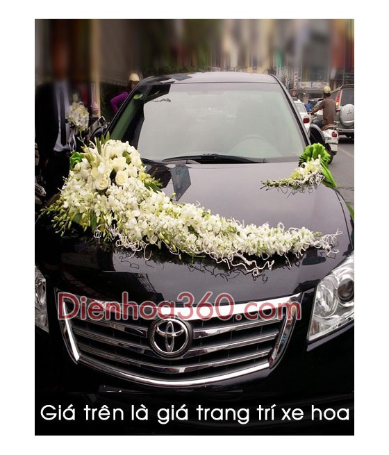 Trang trí xe hoa tại Hà...