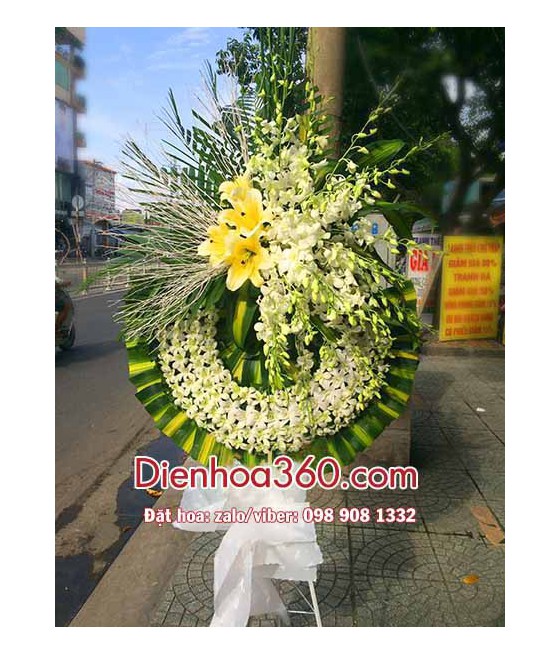 Đặt vòng hoa chia buồn CB56