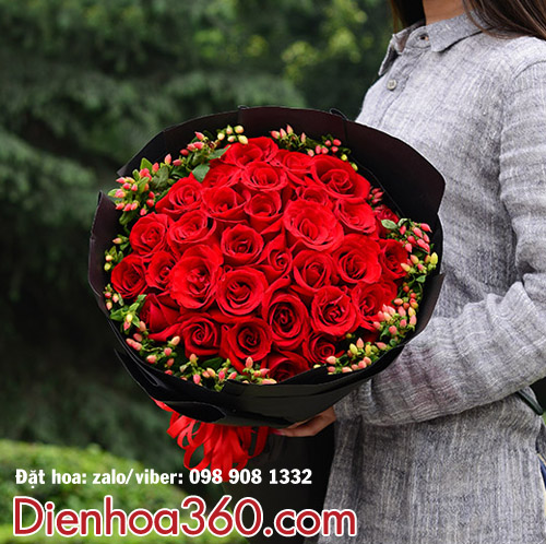 Hoa hồng đỏ-hoa tặng người yêu