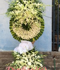Mẫu hoa chia buồn Nhà tang lễ Gò Vấp đẹp và rẻ