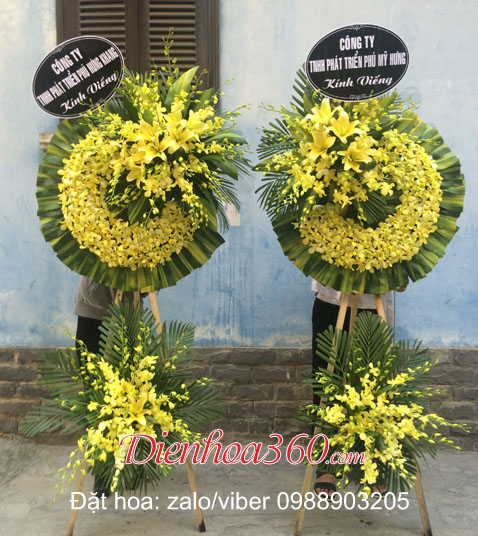 Đặt hoa chia buồn nhà tang lễ bệnh viện Thống Nhất