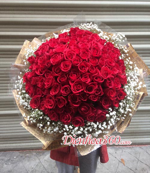 99 red rose