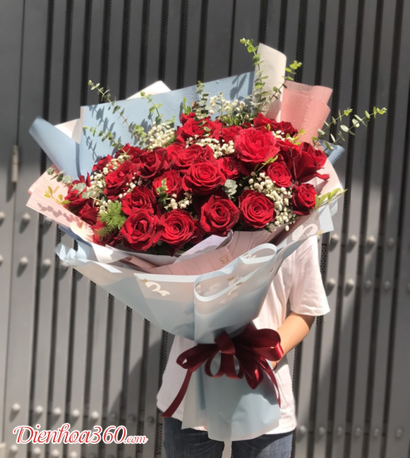 mẫu hoa tặng sinh nhật vợ