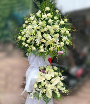 Vòng hoa tang lễ đẹp