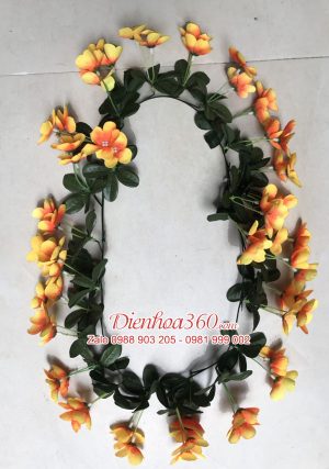 Vòng hoa lụa đeo cổ – vòng hoa trao giải đẹp