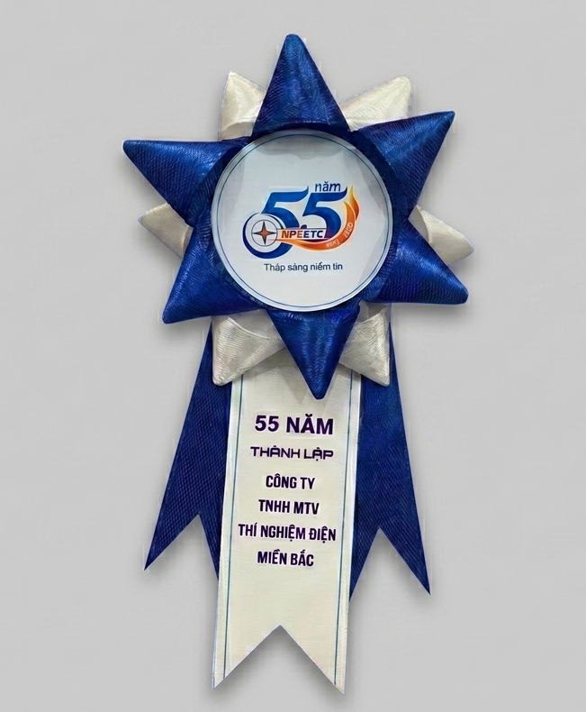Hoa Cài Ngực In Logo đẹp